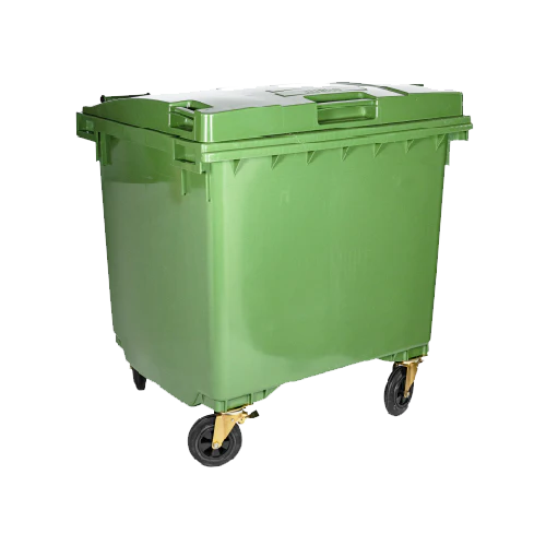 MOBILE GARBAGE BIN - DUMPING CART 4-WHEELS